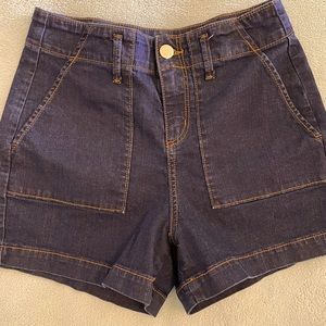 Loft High-Waisted Dress Shorts